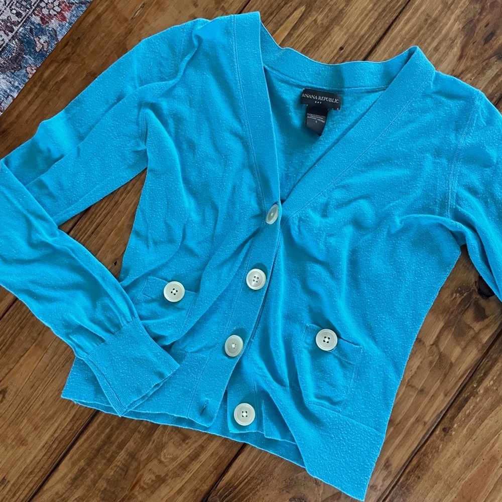 Y2K Banana Republic cardigan sweater